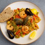 Brown Rice Seafood Paella